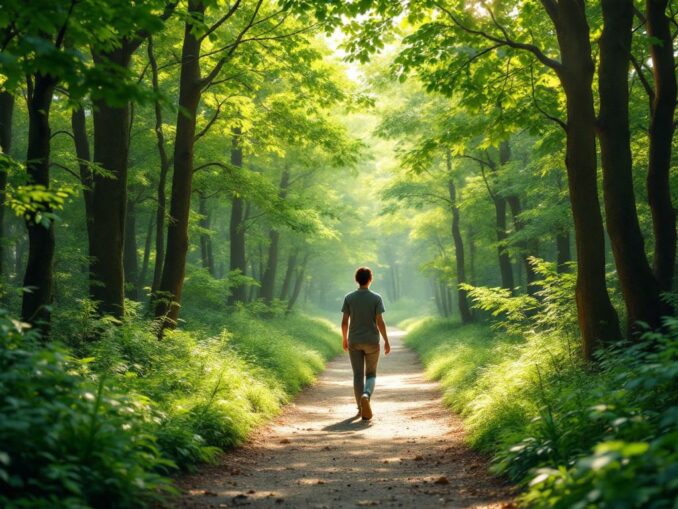 Les bienfaits de la marche en pleine nature sur le mental