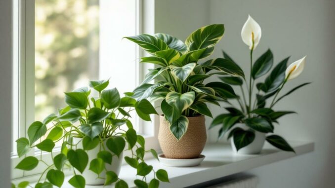 Les meilleures plantes d’intérieur pour purifier l’air