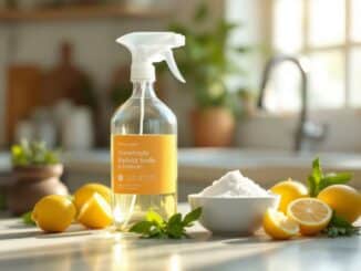 Nettoyer sa maison avec des produits naturels faits maison