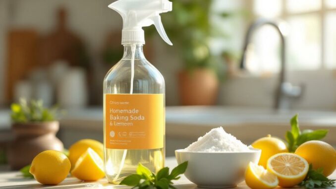 Nettoyer sa maison avec des produits naturels faits maison