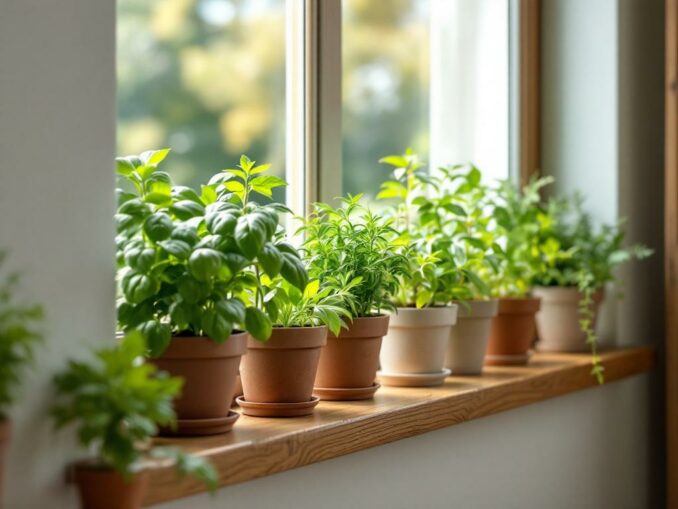 Planter des herbes aromatiques chez soi : les indispensables
