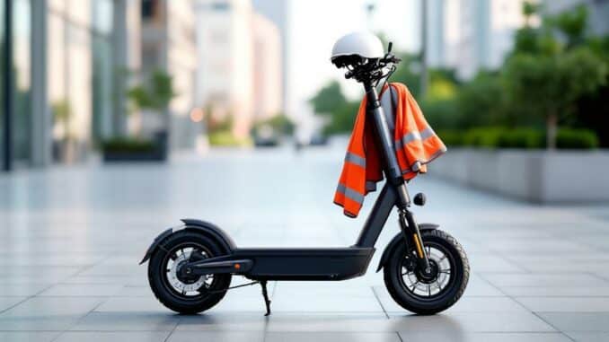 Quels équipements obligatoires pour conduire une trottinette électrique ?