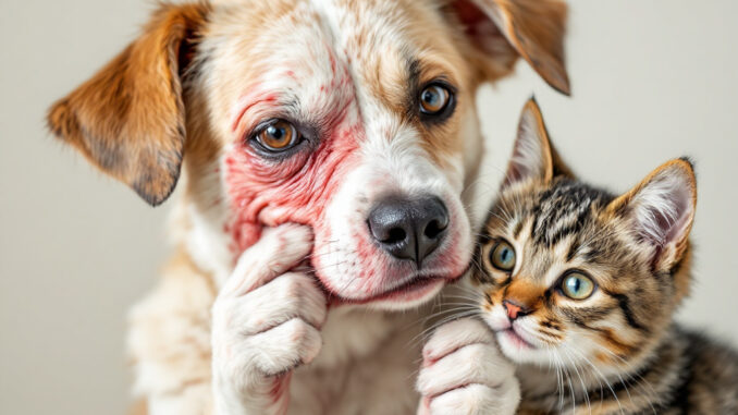 Quels sont les signes d’une allergie chez les animaux ?