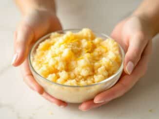 Recette de gommage au sucre et citron pour des mains douces