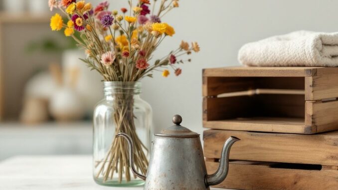 Recycler des objets du quotidien en éléments de déco