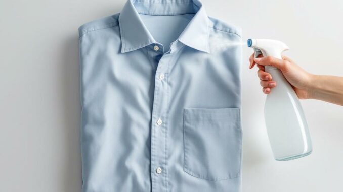 Repasser sans fer à repasser : astuces pour les vêtements froissés