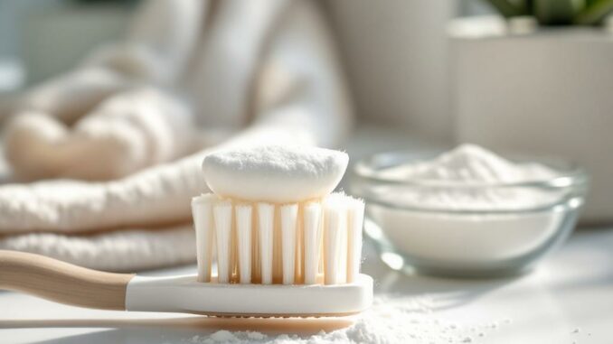 Se laver les dents au bicarbonate : est-ce une bonne idée ?
