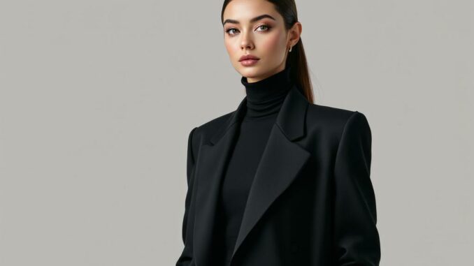 S’habiller en noir sans être triste : conseils de style