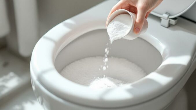 Utiliser le bicarbonate comme nettoyant WC : la méthode efficace