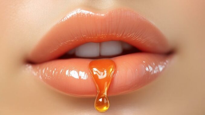 Utiliser le miel pour hydrater les lèvres naturellement