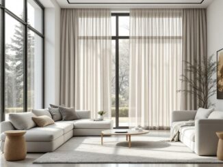 Comment choisir des rideaux sans plomber la pièce