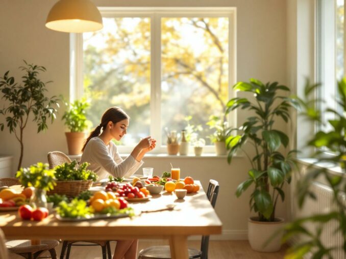 L'impact de la lumière naturelle sur la digestion