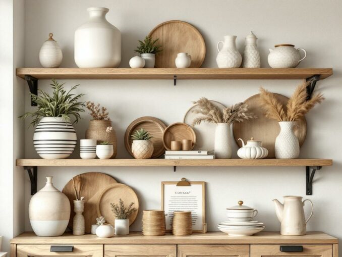 Le bon équilibre entre objets neufs et objets chinés