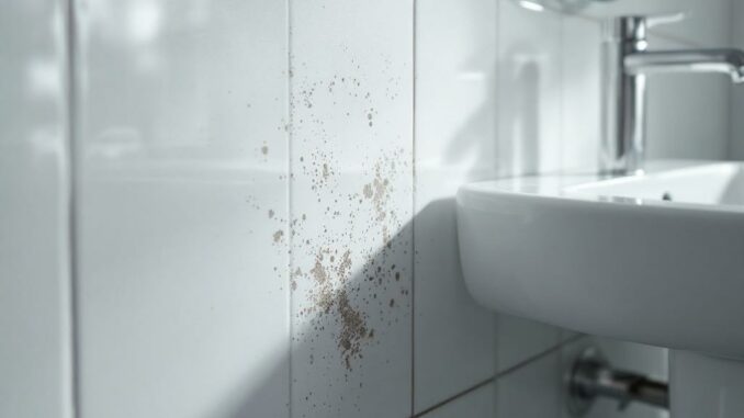Le fléau invisible des moisissures dans votre salle de bain.