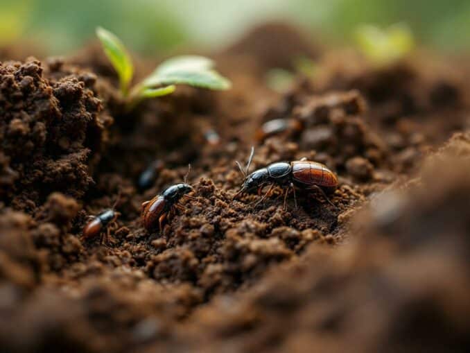 Le rôle invisible des insectes dans la filtration naturelle des sols