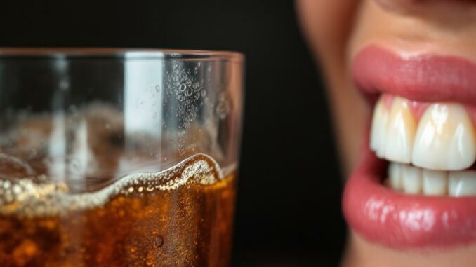 Les boissons acides ruinent vos dents en silence