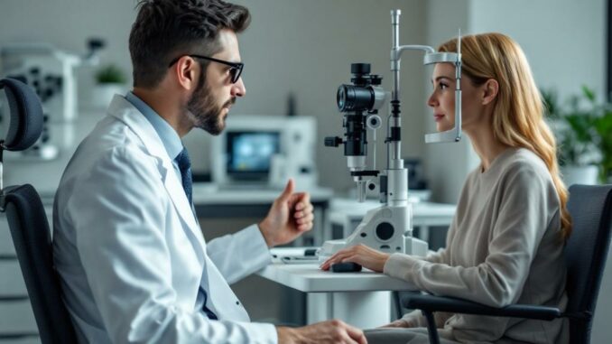 Rendez-vous chez l'ophtalmologue : délais en forte baisse en France en 2025