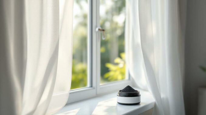 Faire disparaître l’odeur de fumée dans une pièce avec aération prolongée et charbon actif