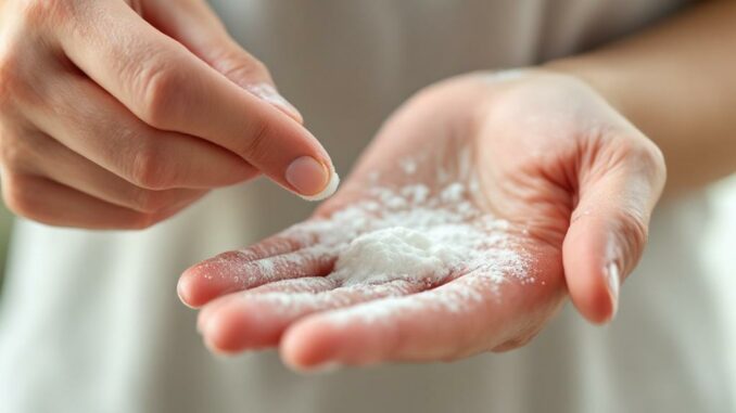 Faire disparaître l’odeur d’oignon sur les mains avec du bicarbonate de soude