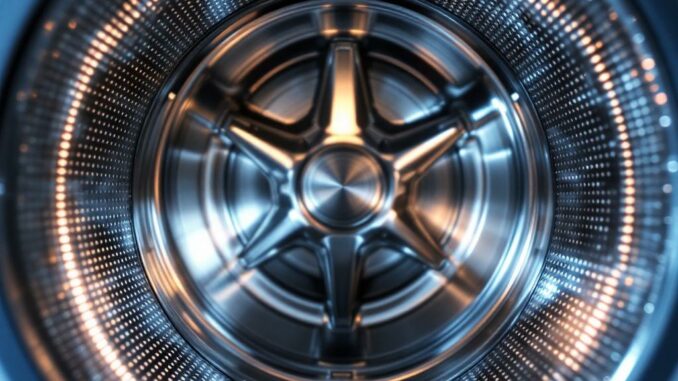 Nettoyer un tambour de lave linge avec cycle entretien haute température