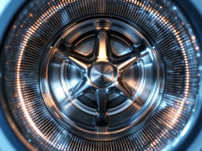 Nettoyer un tambour de lave linge avec cycle entretien haute température