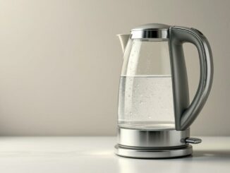 Nettoyer une bouilloire entartrée en complément d’un rinçage au bicarbonate de soude