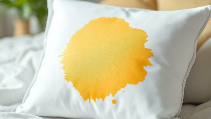 Taches jaunes sur oreillers : que vaut vraiment le bicarbonate ?