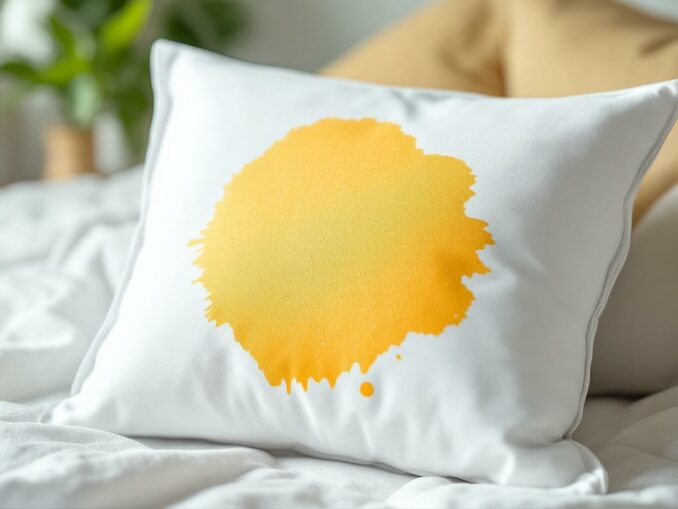 Taches jaunes sur oreillers : que vaut vraiment le bicarbonate ?