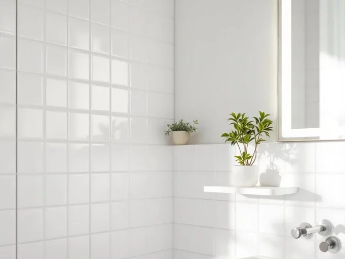 Moisissure dans la salle de bain comment traiter et éviter le retour