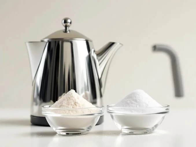Bouilloire : bicarbonate vs vinaigre, lequel est le plus efficace