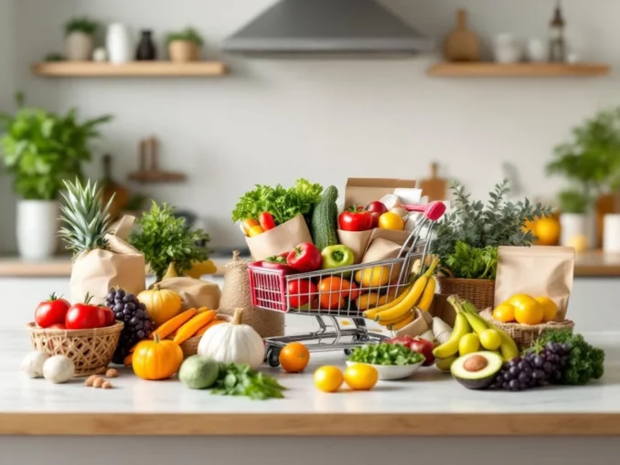 Courses à la semaine : exemple de liste pour une famille avec enfants