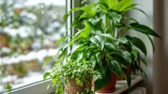 Humidité dans la maison comment aider les plantes en hiver