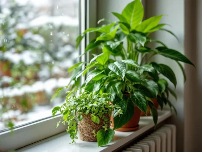Humidité dans la maison comment aider les plantes en hiver