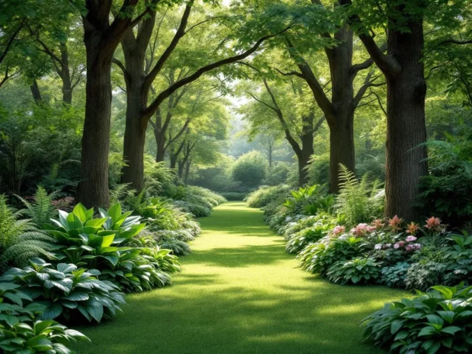 Jardin à l’ombre les plantes qui poussent vraiment