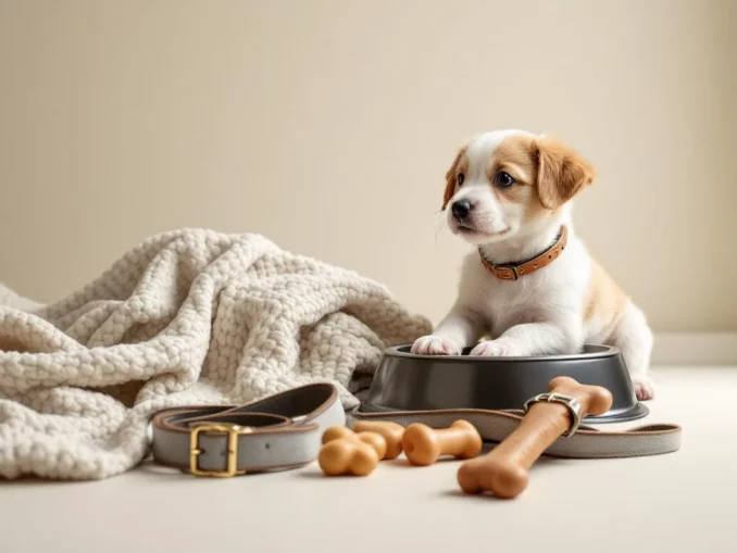 Les indispensables avant l’arrivée d’un chiot (liste utile, sans gadgets)
