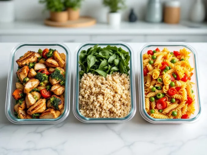 Meal prep simple : préparer 3 bases pour 5 repas