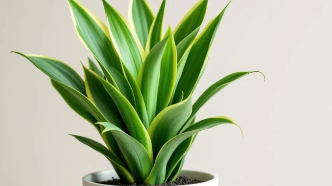 Sansevieria comment la garder belle sans effort