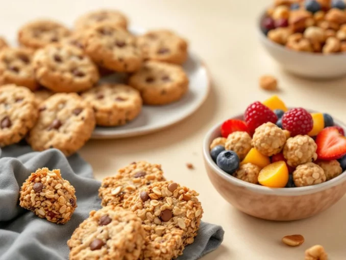 Snacks maison : alternatives économiques aux biscuits et barres industrielles