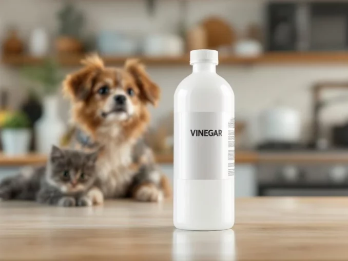 Vinaigre blanc et animaux précautions à la maison