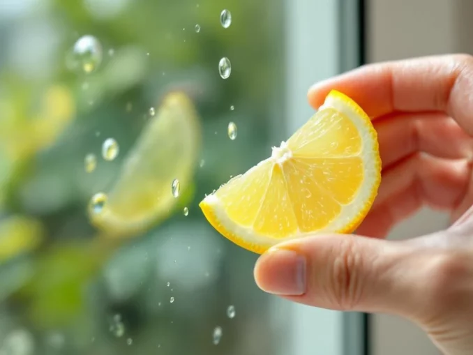 Vitres : le citron laisse-t-il des traces ? la bonne méthode
