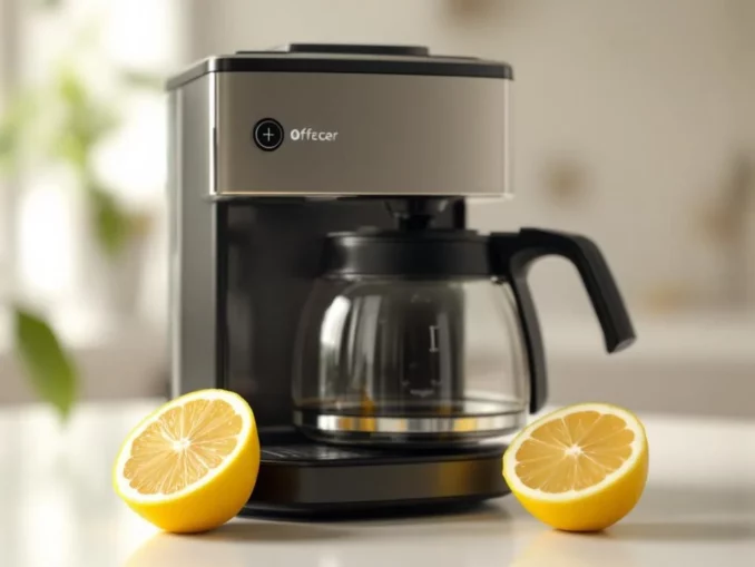 Cafetière : peut-on détartrer au citron sans l’abîmer ?