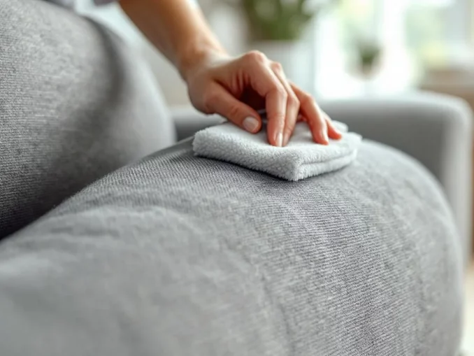 Canapé tissu comment enlever les odeurs et la poussière
