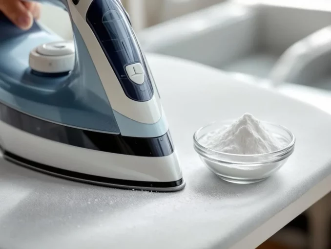 Entretien du fer à repasser : bicarbonate, bonne idée ou pas ?