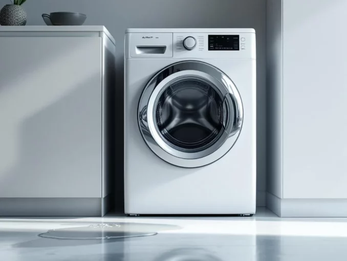 Installer une machine à laver les erreurs qui provoquent des fuites