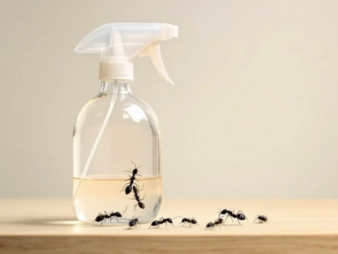 Vinaigre blanc contre les fourmis mythe ou petit effet