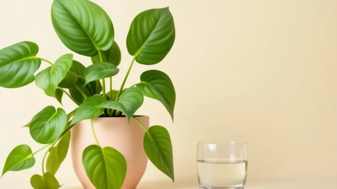 Eau du robinet pour les plantes est-ce un problème