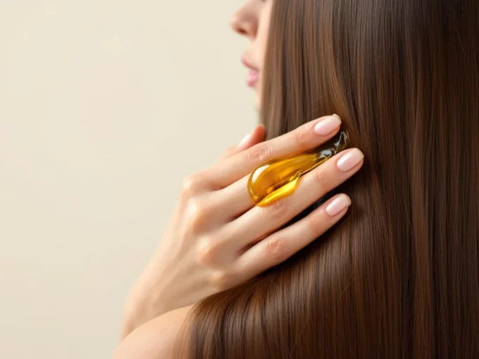 Huile sur cheveux : avant ou après shampoing ?