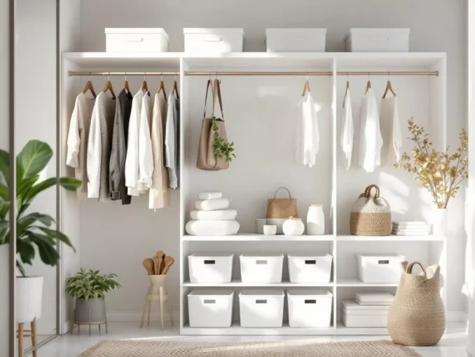 Organisation placards comment ranger pour nettoyer moins