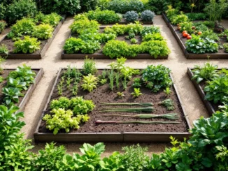 Potager en carré comment s’organiser pour gagner du temps