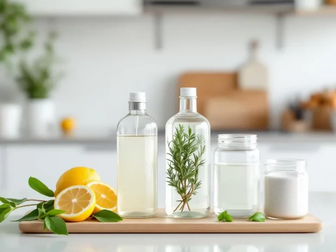 Routine ménage 4 produits maison pour toute la semaine